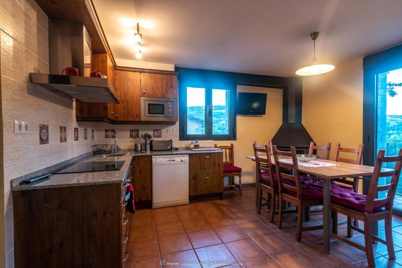 Casa Rural Graeras En Castigaleu Esterno foto