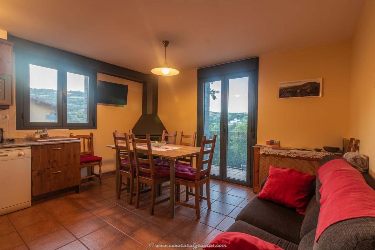 Casa Rural Graeras En Castigaleu Esterno foto