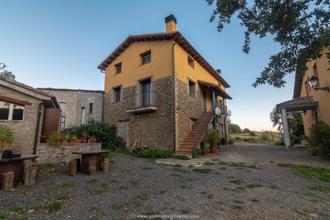 Casa Rural Graeras En Castigaleu Esterno foto