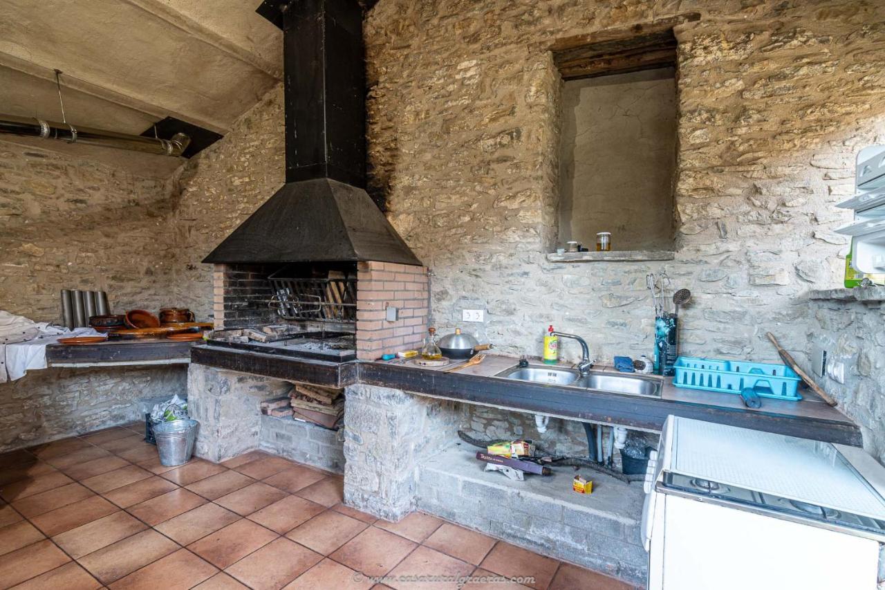 Casa Rural Graeras En Castigaleu Esterno foto