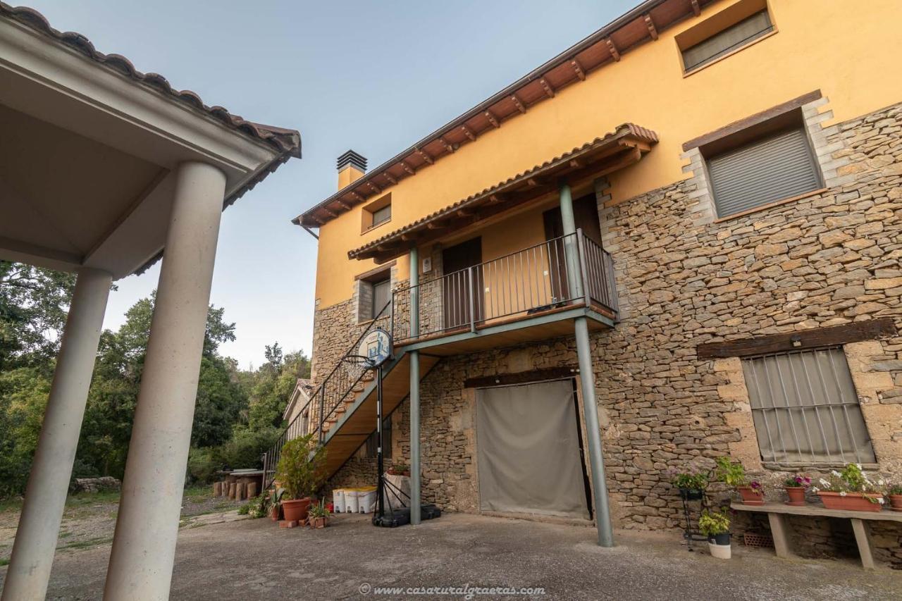 Casa Rural Graeras En Castigaleu Esterno foto