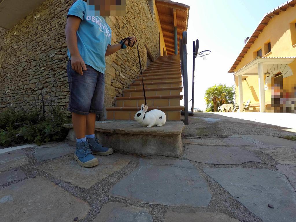 Casa Rural Graeras En Castigaleu Esterno foto
